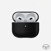 EOL Nomad Coque en cuir pour AirPods (3e gén.) - Noir