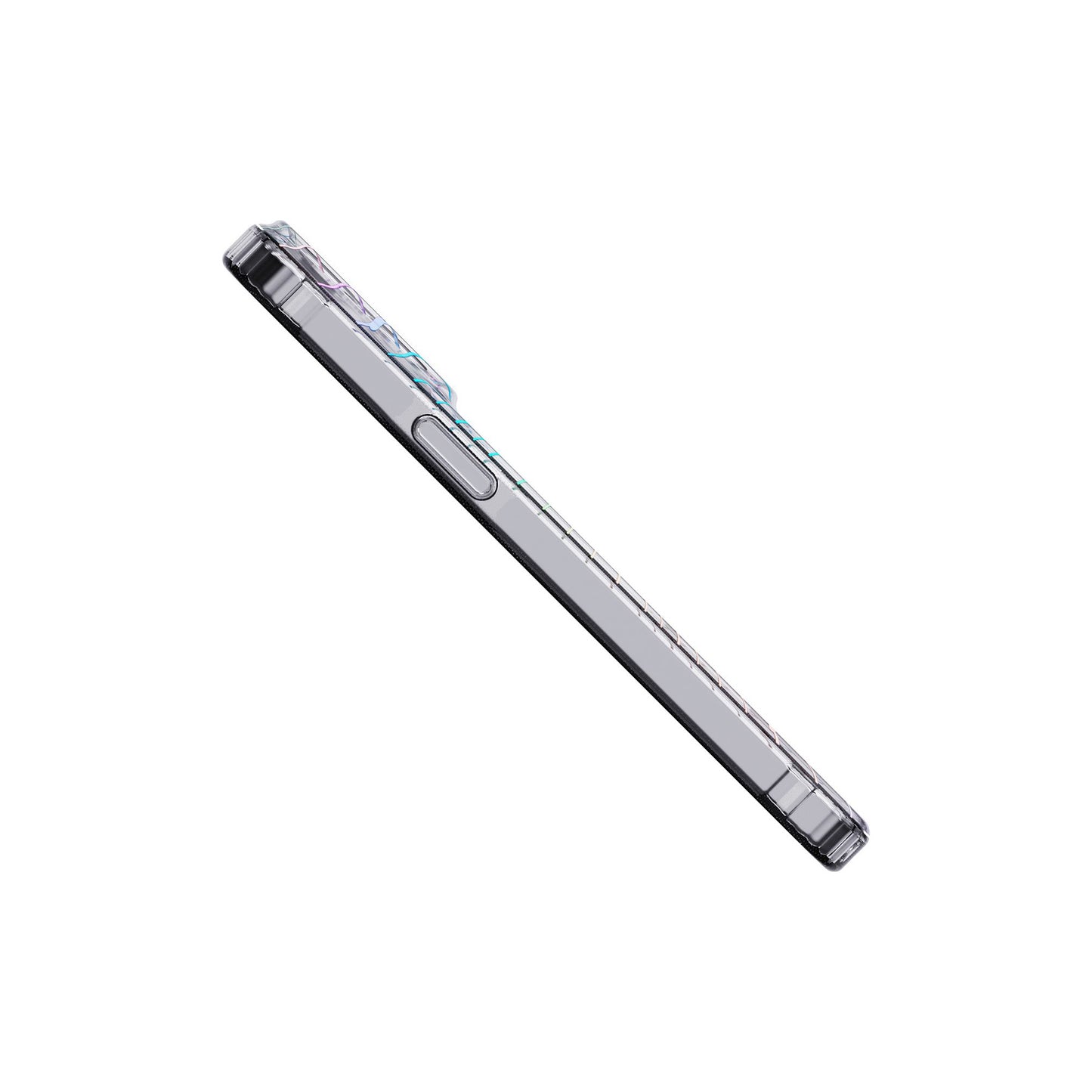 EOL Tech21 Evo Clear hoesje avec MagSafe pour iPhone 15 Pro - Sparkle Solar