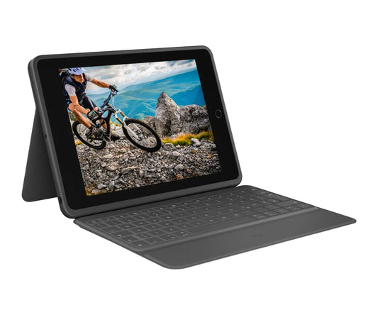 Logitech Rugged Folio - Keyboard Case voor iPad (A16/10e gen.) - FR (Azerty)