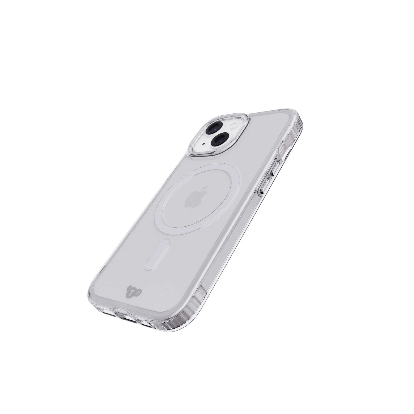 Tech21 Evo Clear met MagSafe voor iPhone 16e/15/14/13 - Transparant