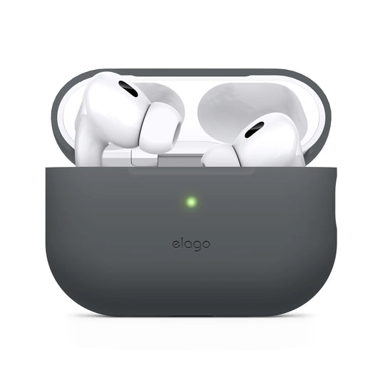 EOL Elago Silicone Case voor AirPods Pro (2e gen.) - Donkergrijs