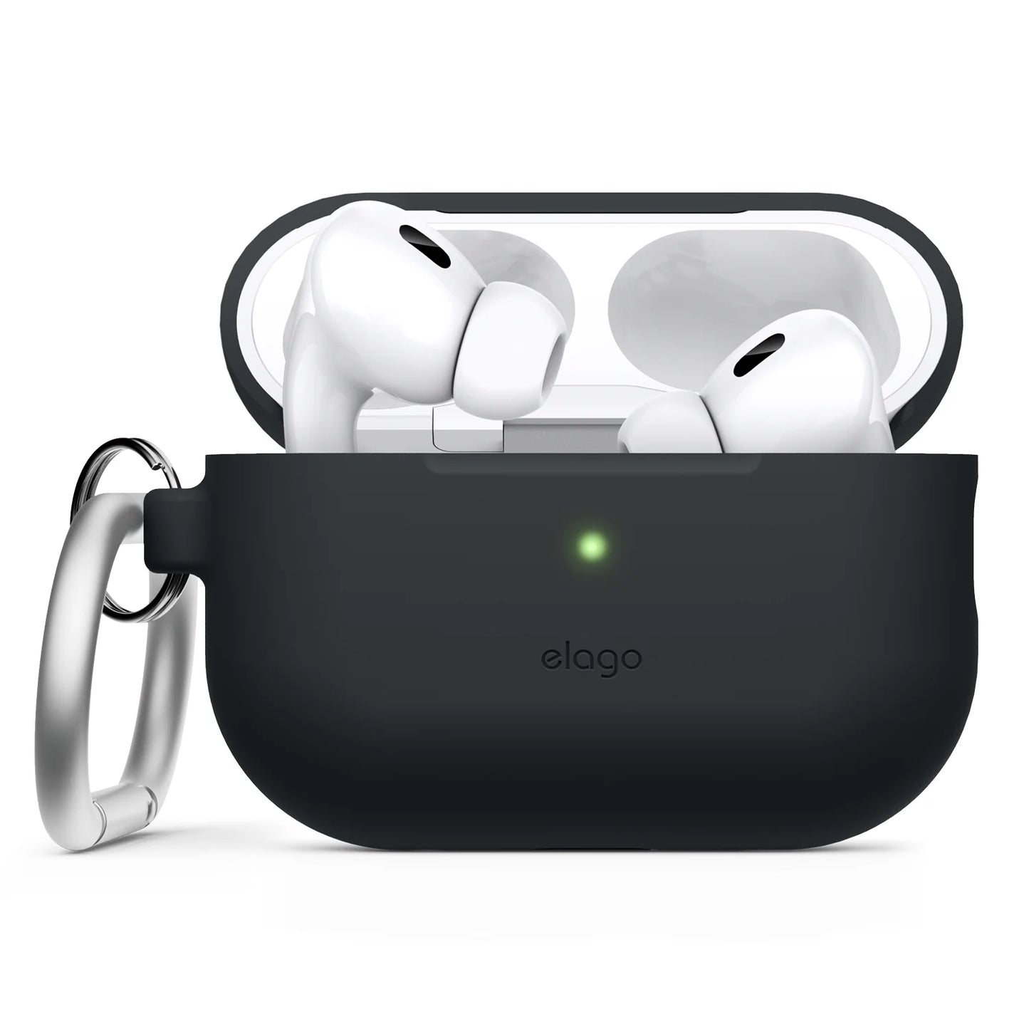 EOL Elago Silicone Hang Case voor AirPods Pro (2e gen.) - Zwart