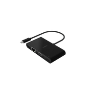 Belkin USB-C/multimedia- en oplaadadapter (100W) - Zwart
