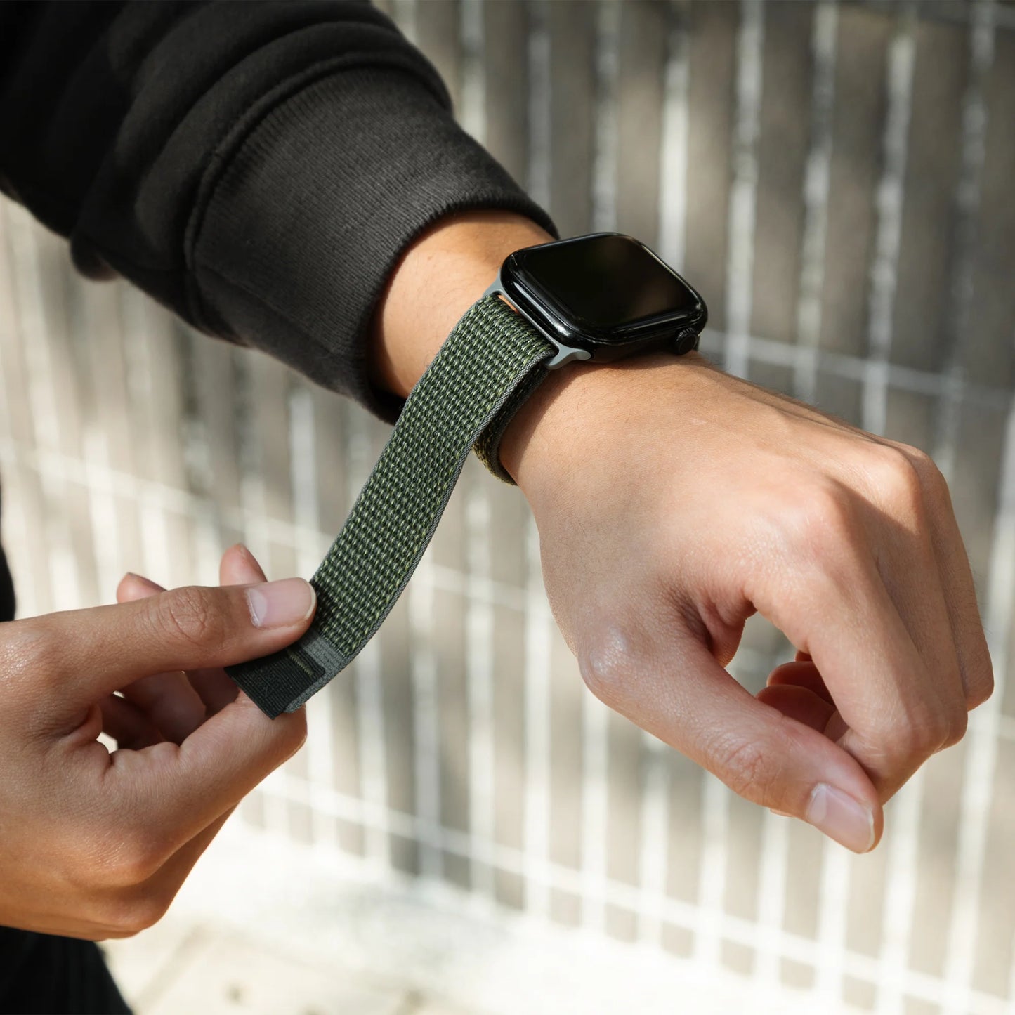 Native Union Active Watch Loop - 44/45/46/49 mm - Vert ardoise