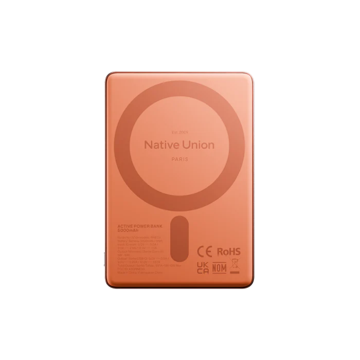 Native Union Active Power Bank - 5000mAh - Abricot