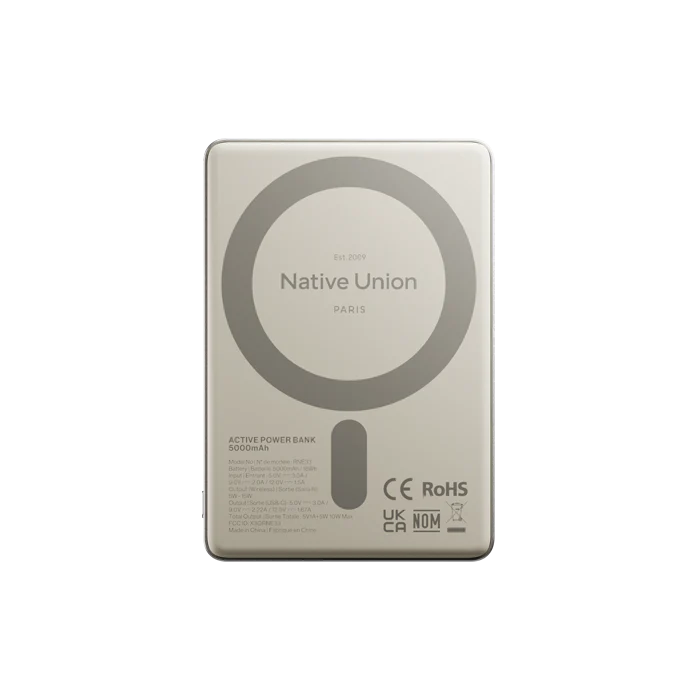 Native Union Active Power Bank - 5000mAh - Zandsteen