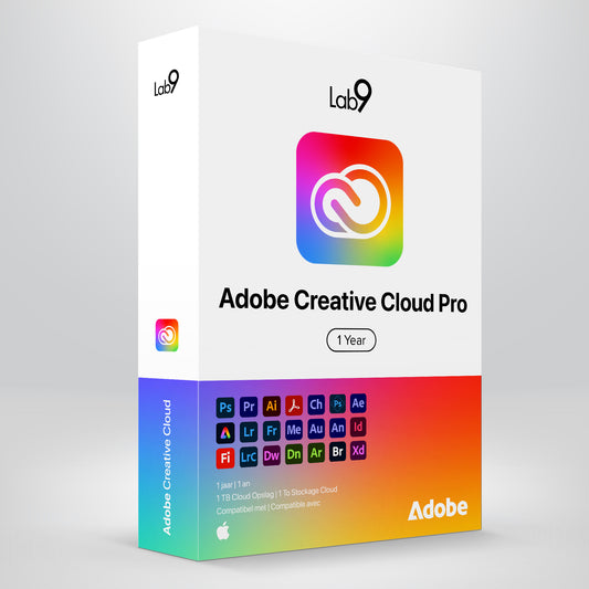 Adobe | Creative Cloud Pro - All Apps - Abonnementslicentie (1 jaar) - ESD