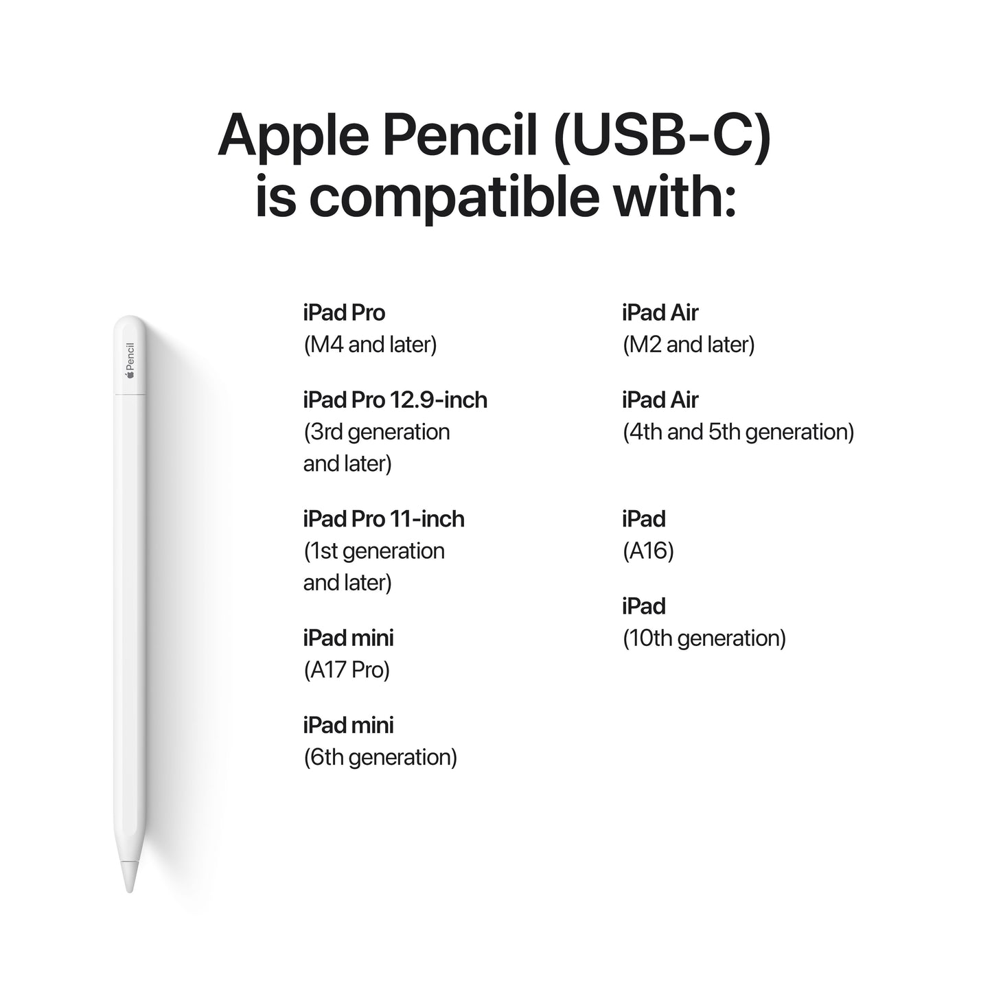 Apple Pencil (USB-C)