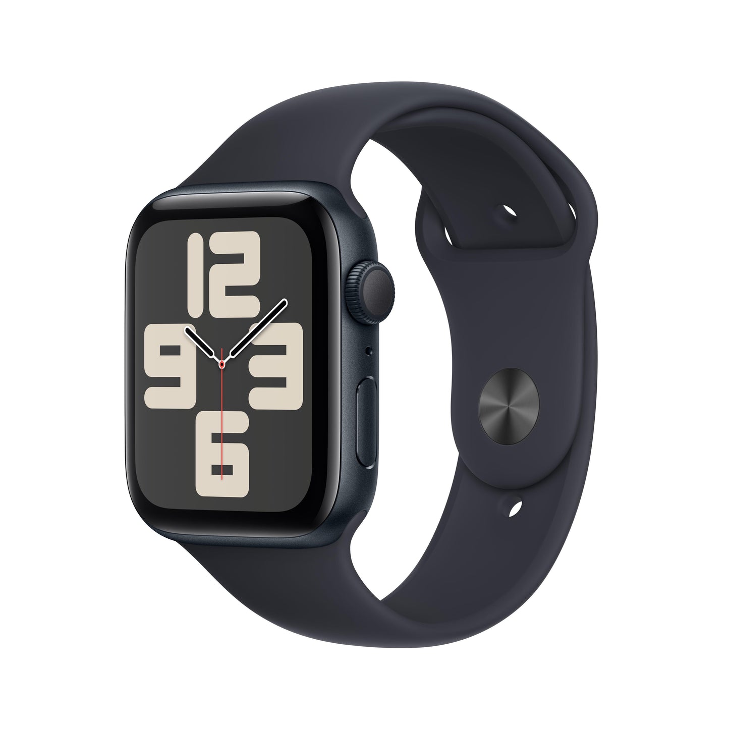 [OPEN BOX] EOL Apple Watch SE (GPS) • 44‐mm kast van middernacht aluminium • Middernacht sportbandje - S/M
