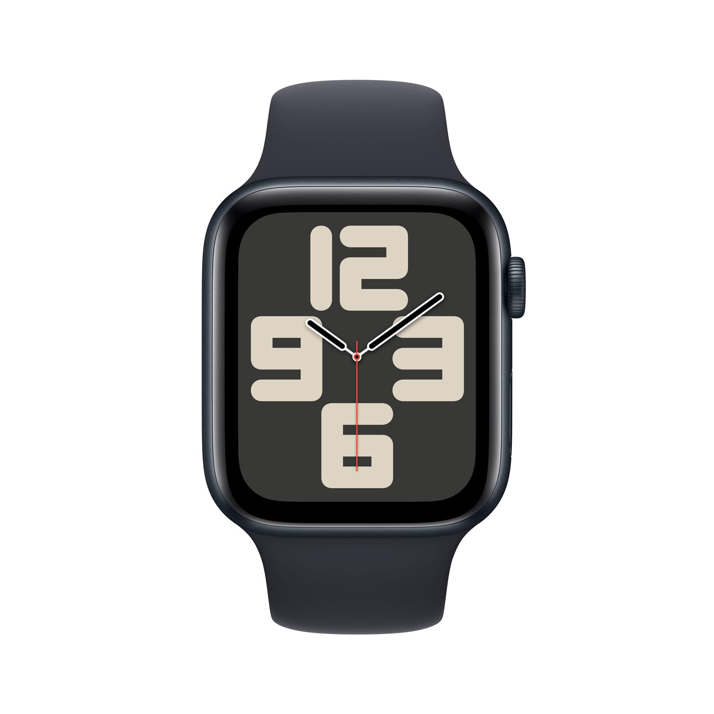 [OPEN BOX] EOL Apple Watch SE (GPS) • 44‐mm kast van middernacht aluminium • Middernacht sportbandje - S/M