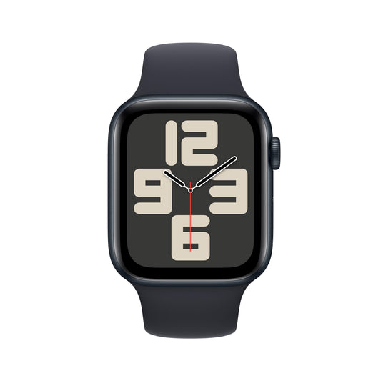 [OPEN BOX] EOL Apple Watch SE (GPS) • 44‐mm kast van middernacht aluminium • Middernacht sportbandje - S/M