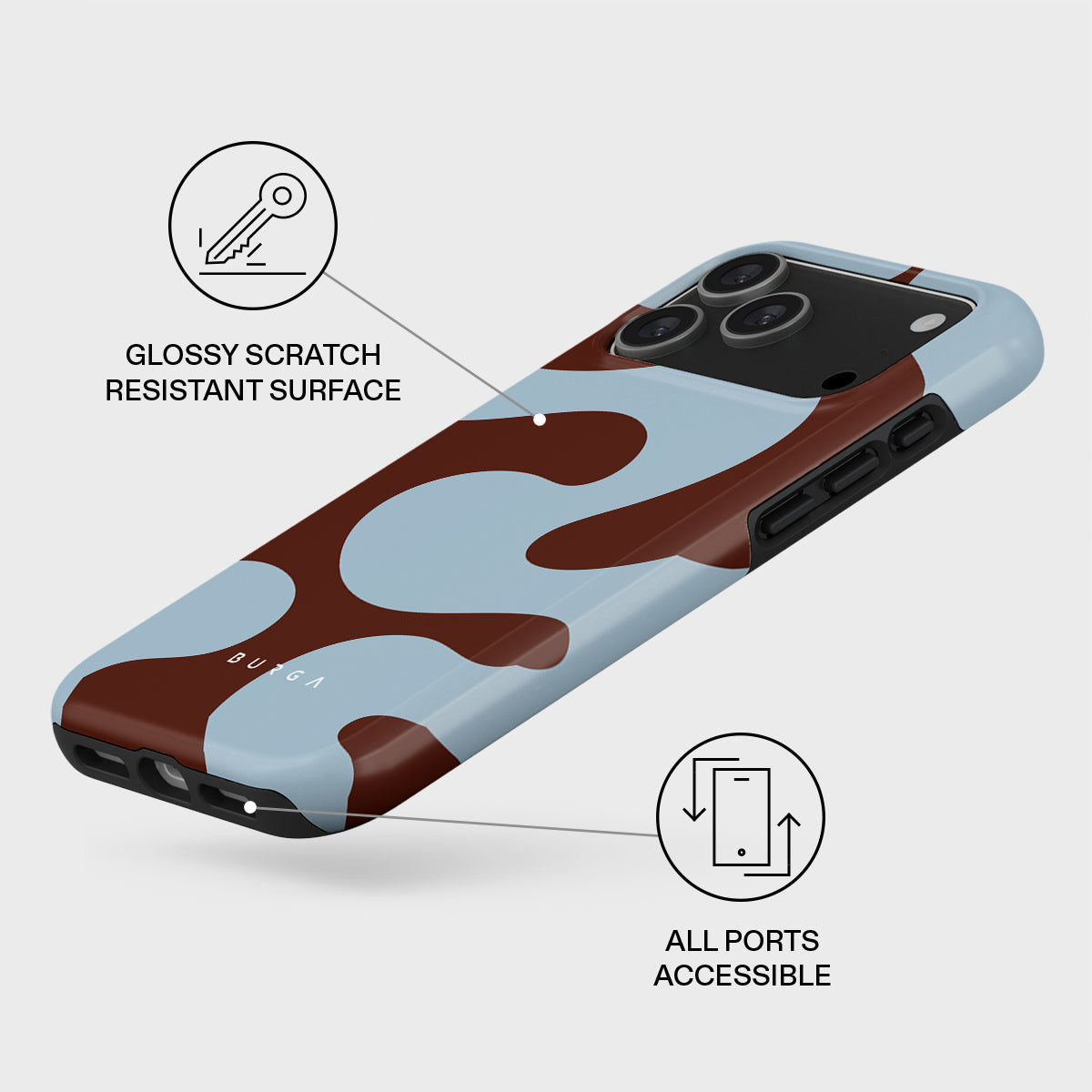 Burga Tough Case met MagSafe voor iPhone 17 Pro Max - Core