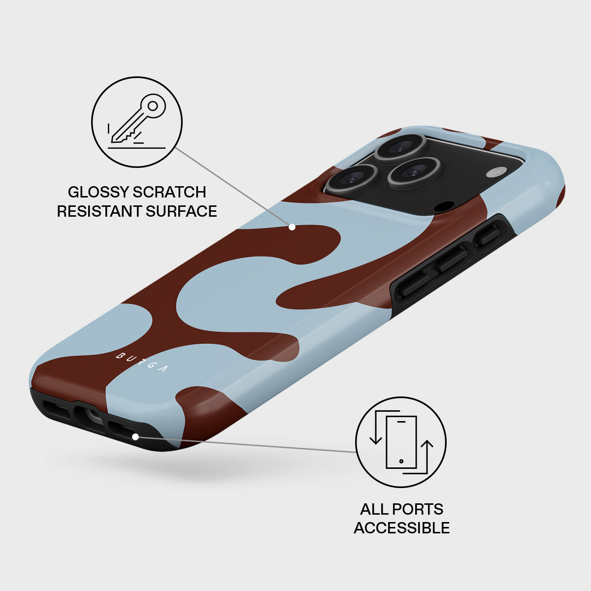 Burga Tough Case met MagSafe voor iPhone 17 Pro - Core