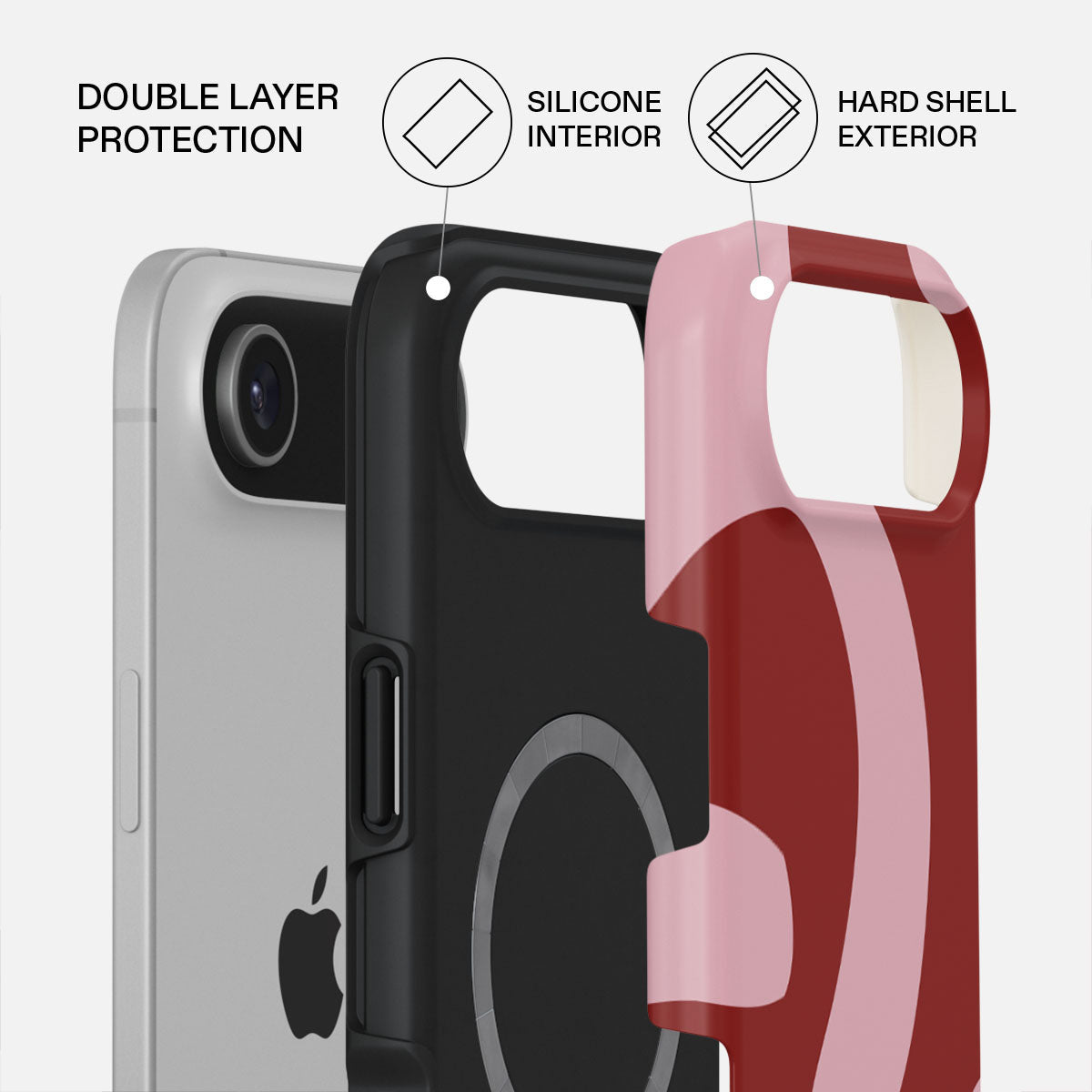 Burga Tough Case met MagSafe voor iPhone Air - Flex