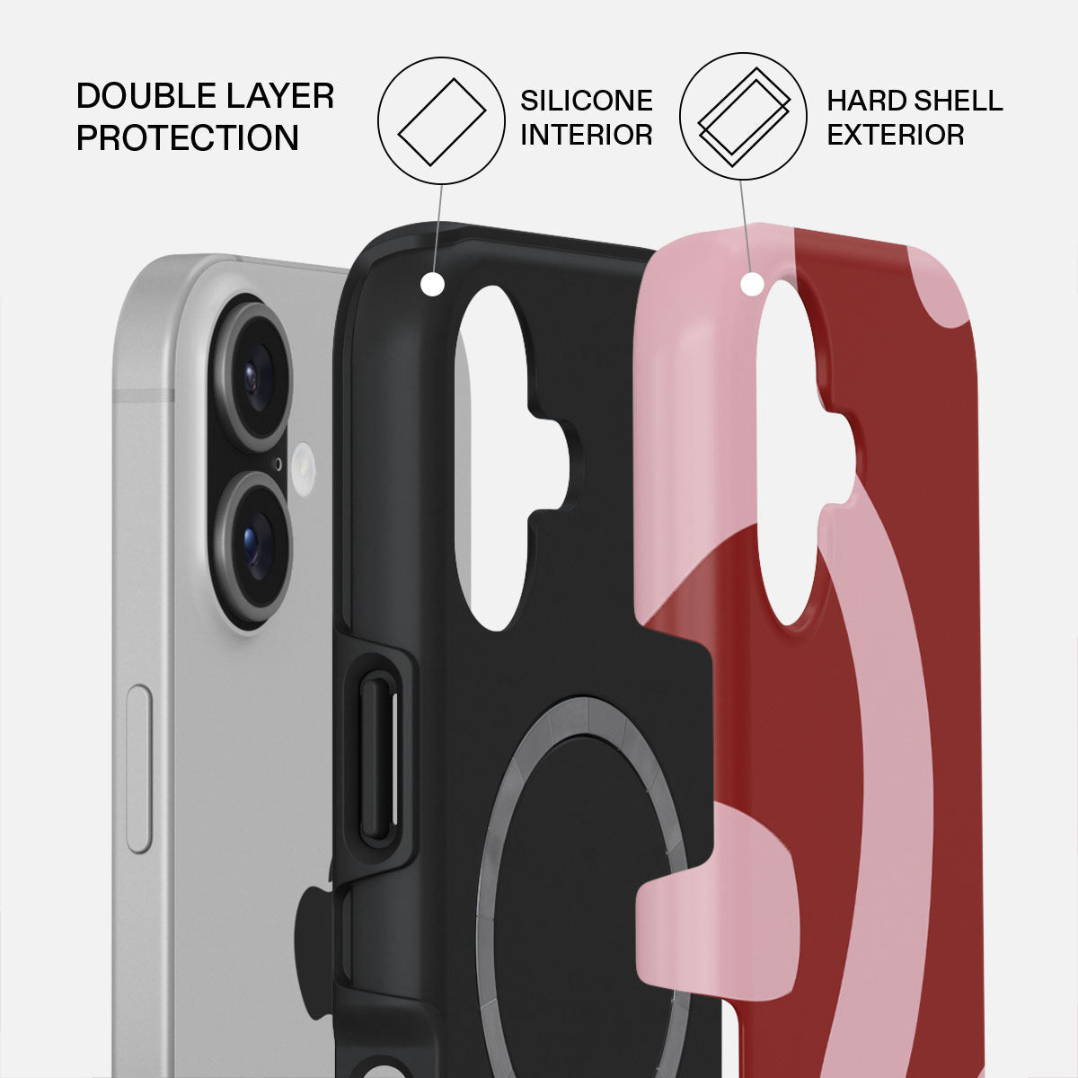 Burga Tough Case avec MagSafe pour iPhone 17 - Flex