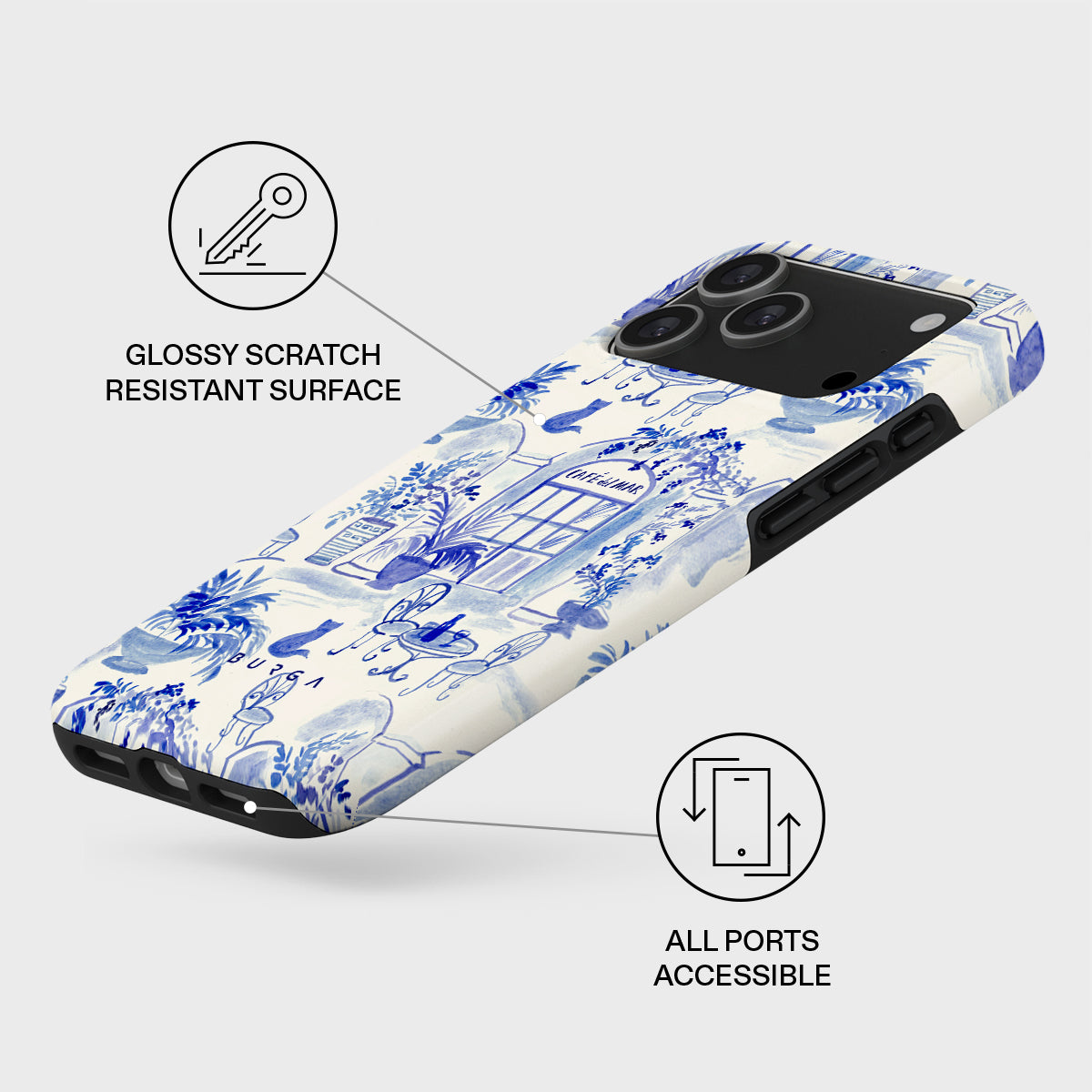 Burga Tough Case met MagSafe voor iPhone 17 Pro Max - Sobremesa