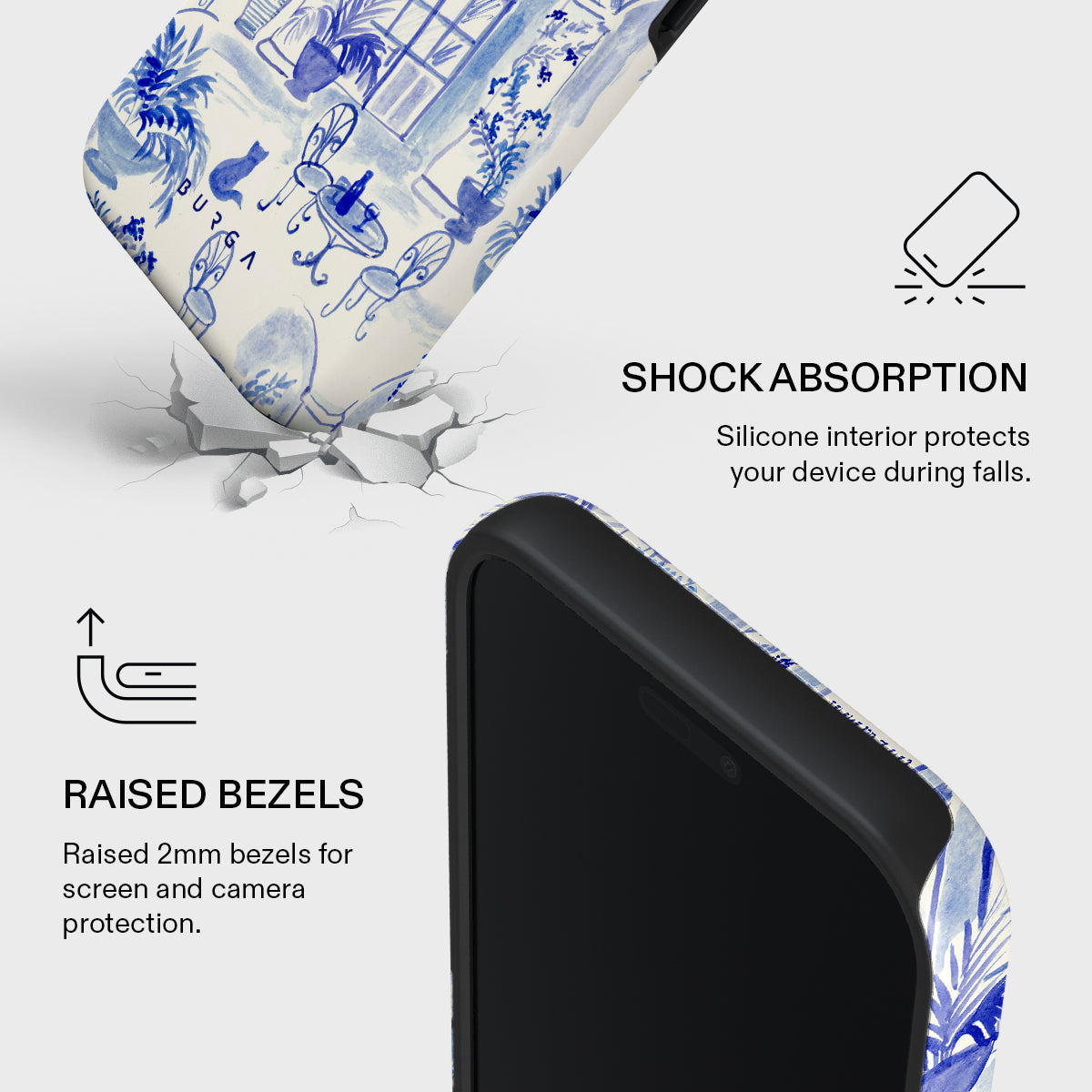 Burga Tough Case met MagSafe voor iPhone Air - Sobremesa
