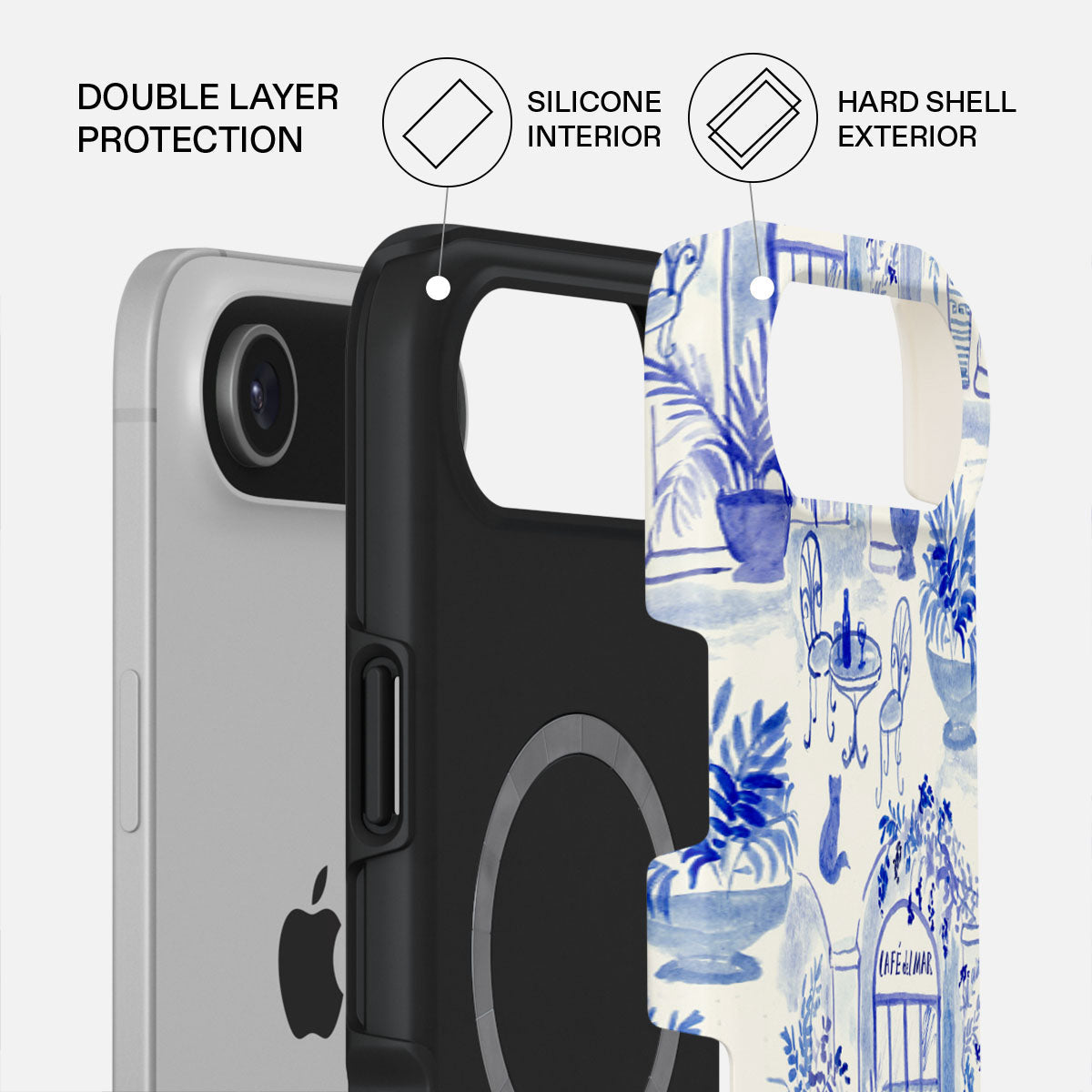 Burga Tough Case met MagSafe voor iPhone Air - Sobremesa