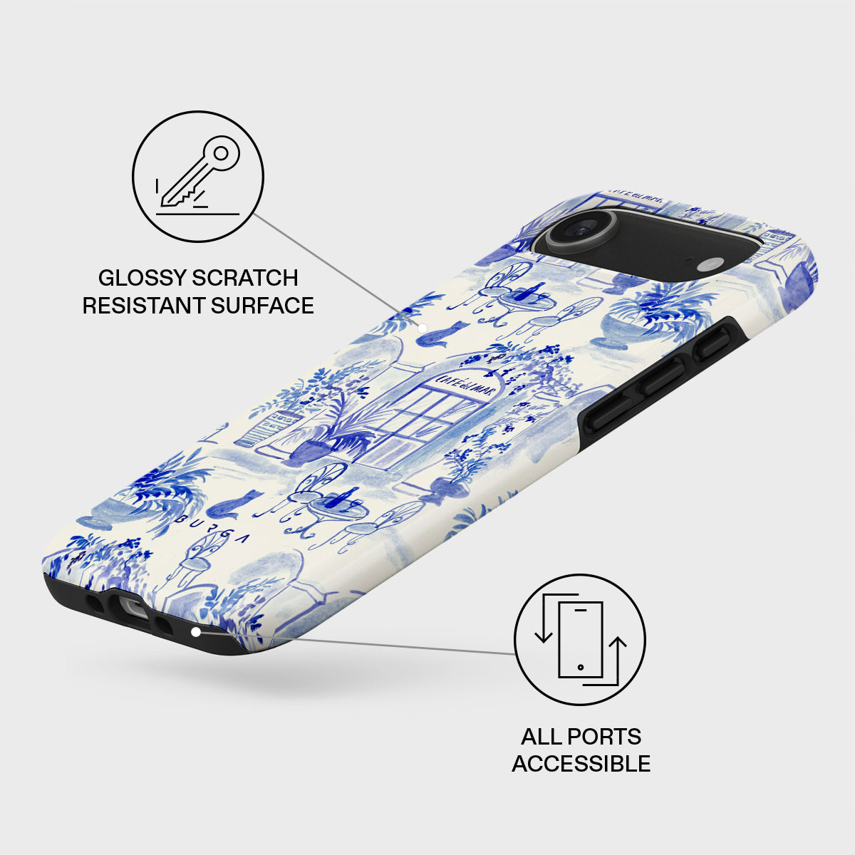 Burga Tough Case met MagSafe voor iPhone Air - Sobremesa