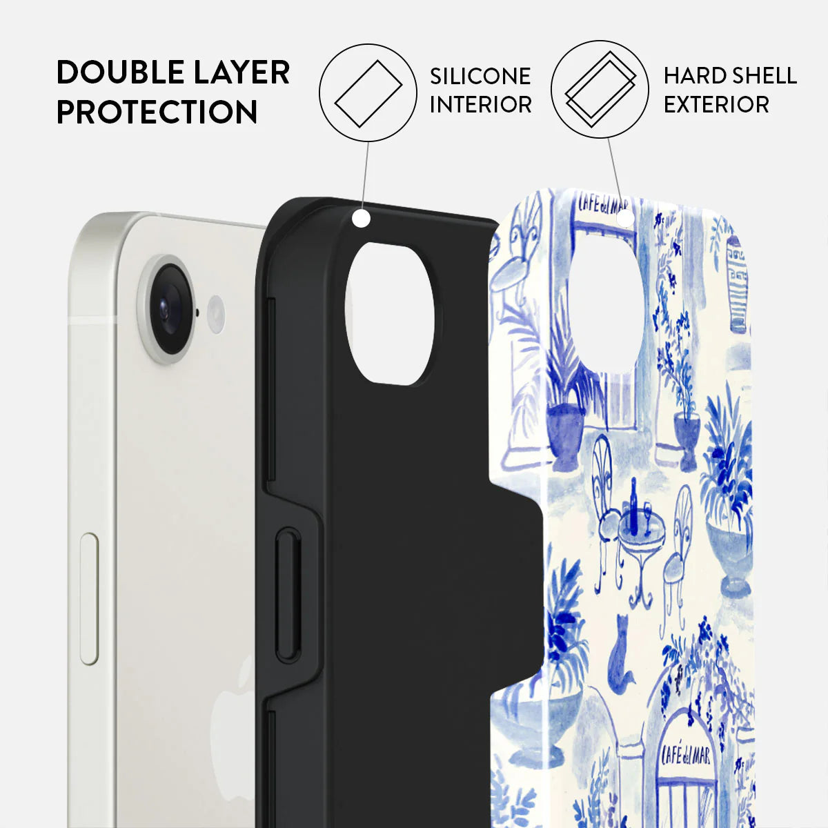 Burga Tough Case met MagSafe voor iPhone 17e/16e - Sobremesa