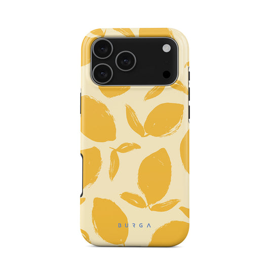 Burga Tough Case met MagSafe voor iPhone 17 Pro Max - Lemon Tart