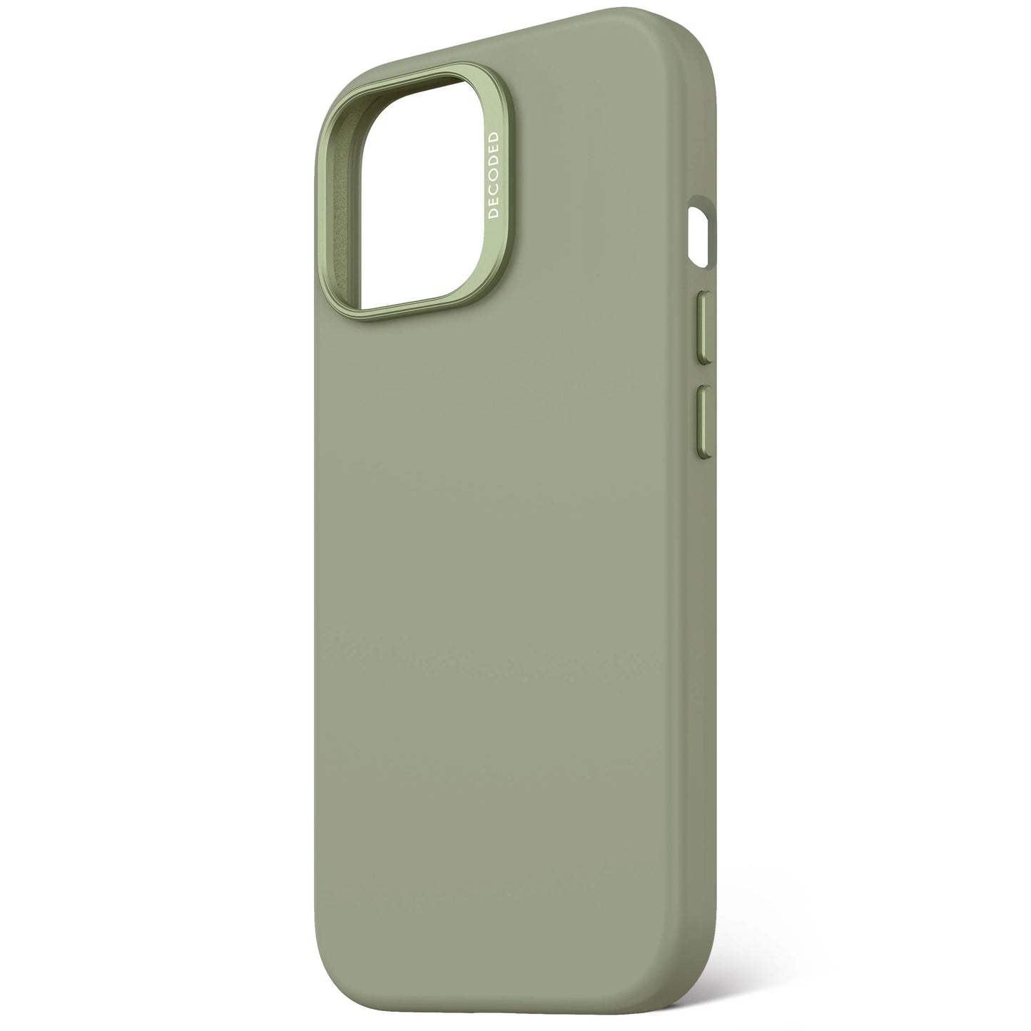 EOL Decoded Antimicrobial Silicone Backcover voor iPhone 15 - Jade