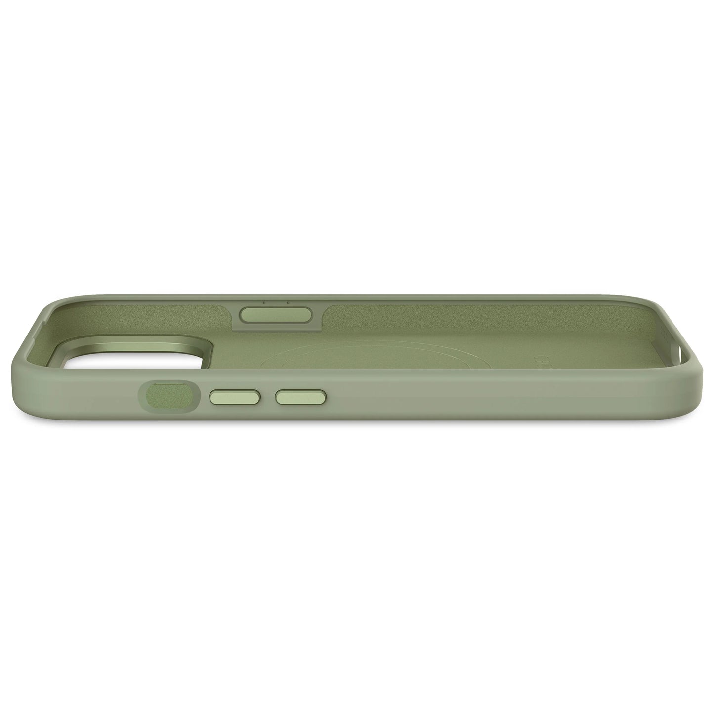 EOL Decoded Antimicrobial Silicone Backcover voor iPhone 15 - Jade