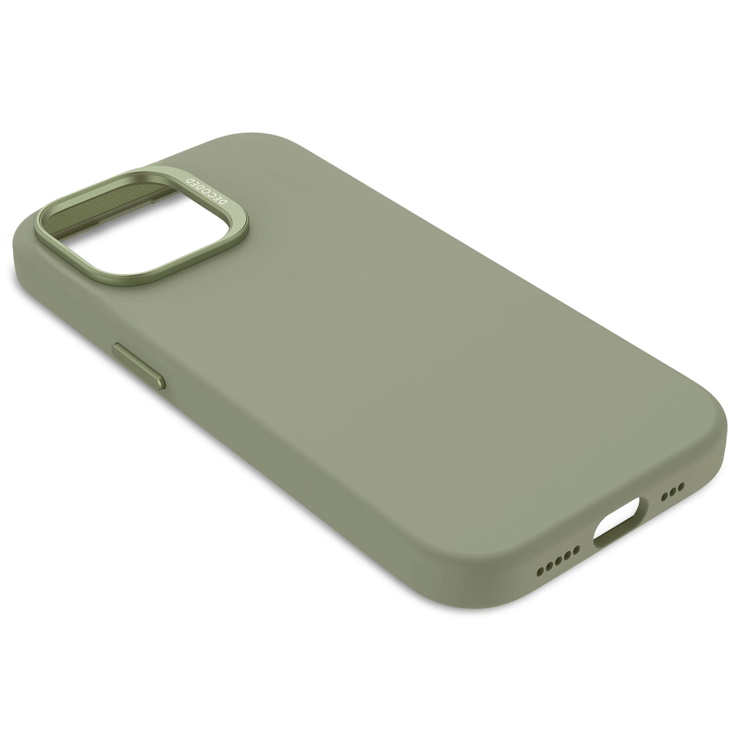 EOL Decoded Antimicrobial Silicone Backcover voor iPhone 15 - Jade