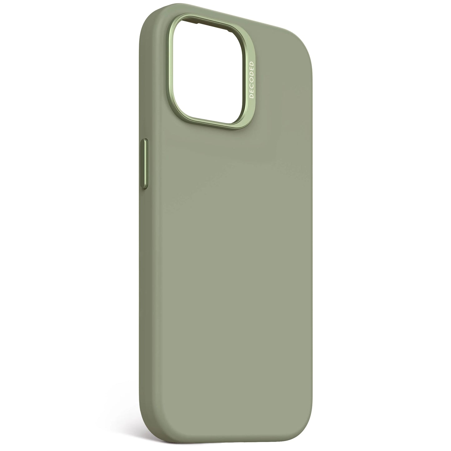 EOL Decoded Antimicrobial Silicone Backcover voor iPhone 15 - Jade