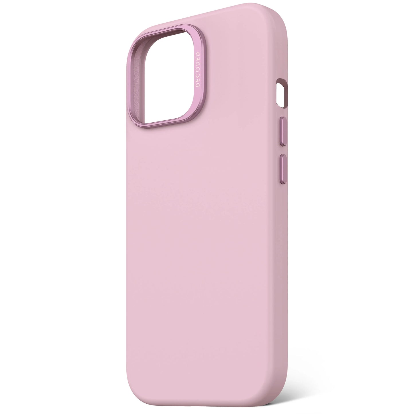 Decoded Antimicrobial Silicone Backcover voor iPhone 15 - Lila