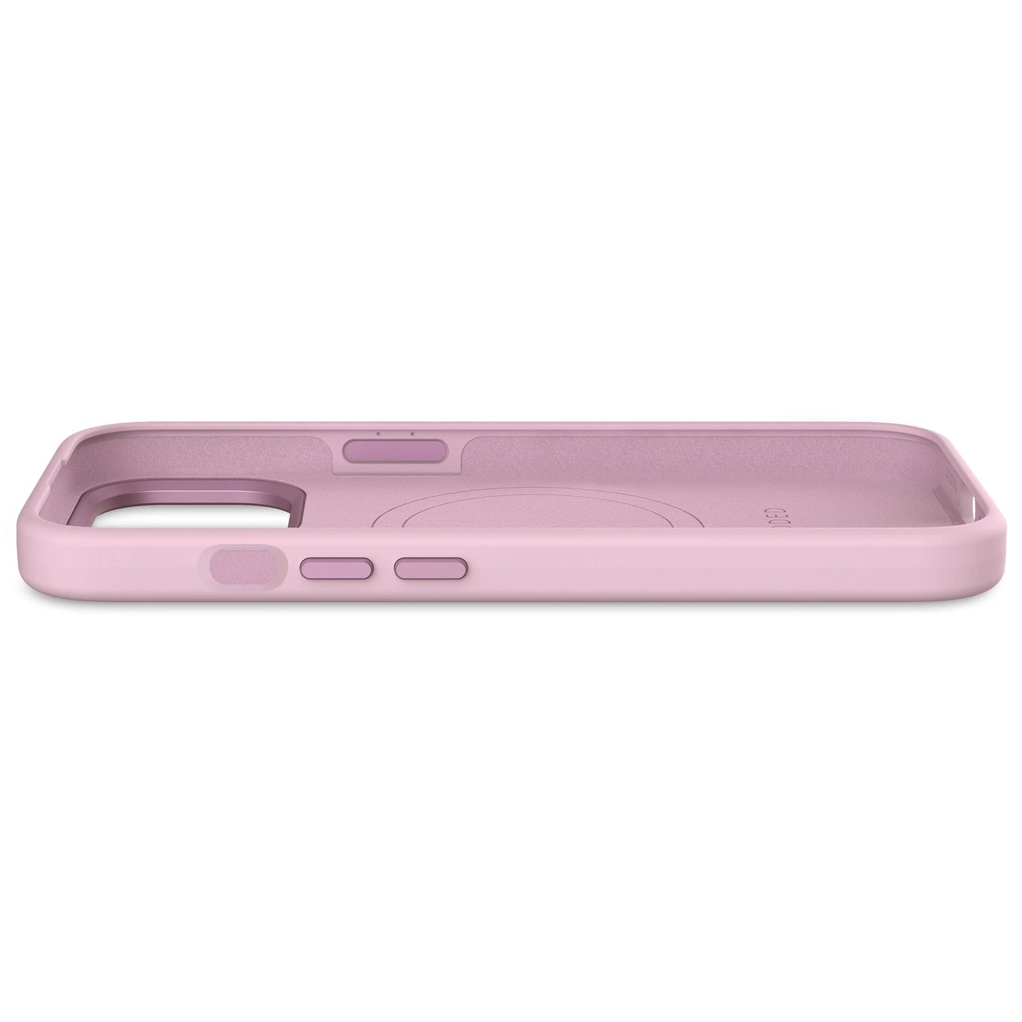 Decoded Antimicrobial Silicone Backcover voor iPhone 15 - Lila