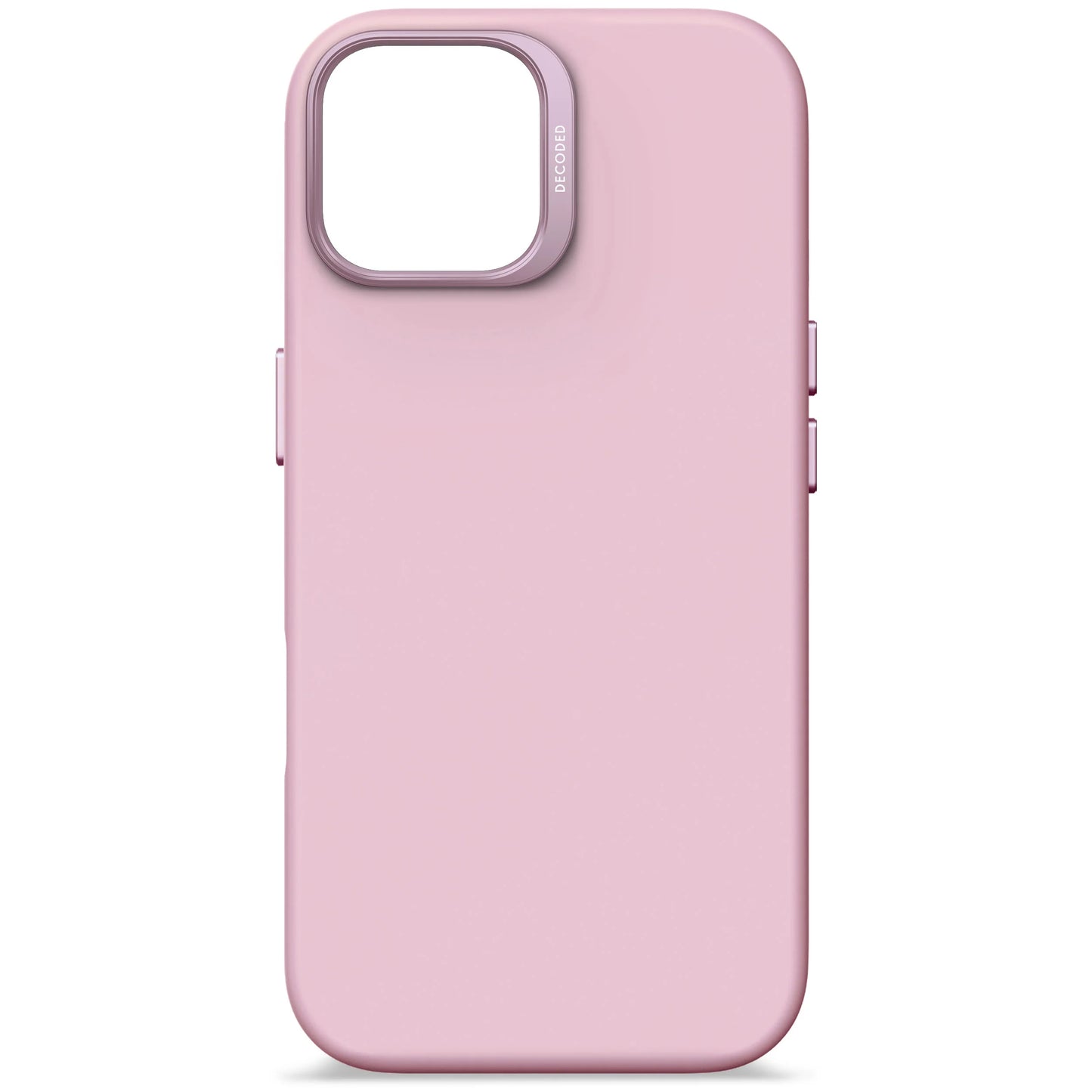 Decoded Antimicrobial Silicone Backcover voor iPhone 15 - Lila