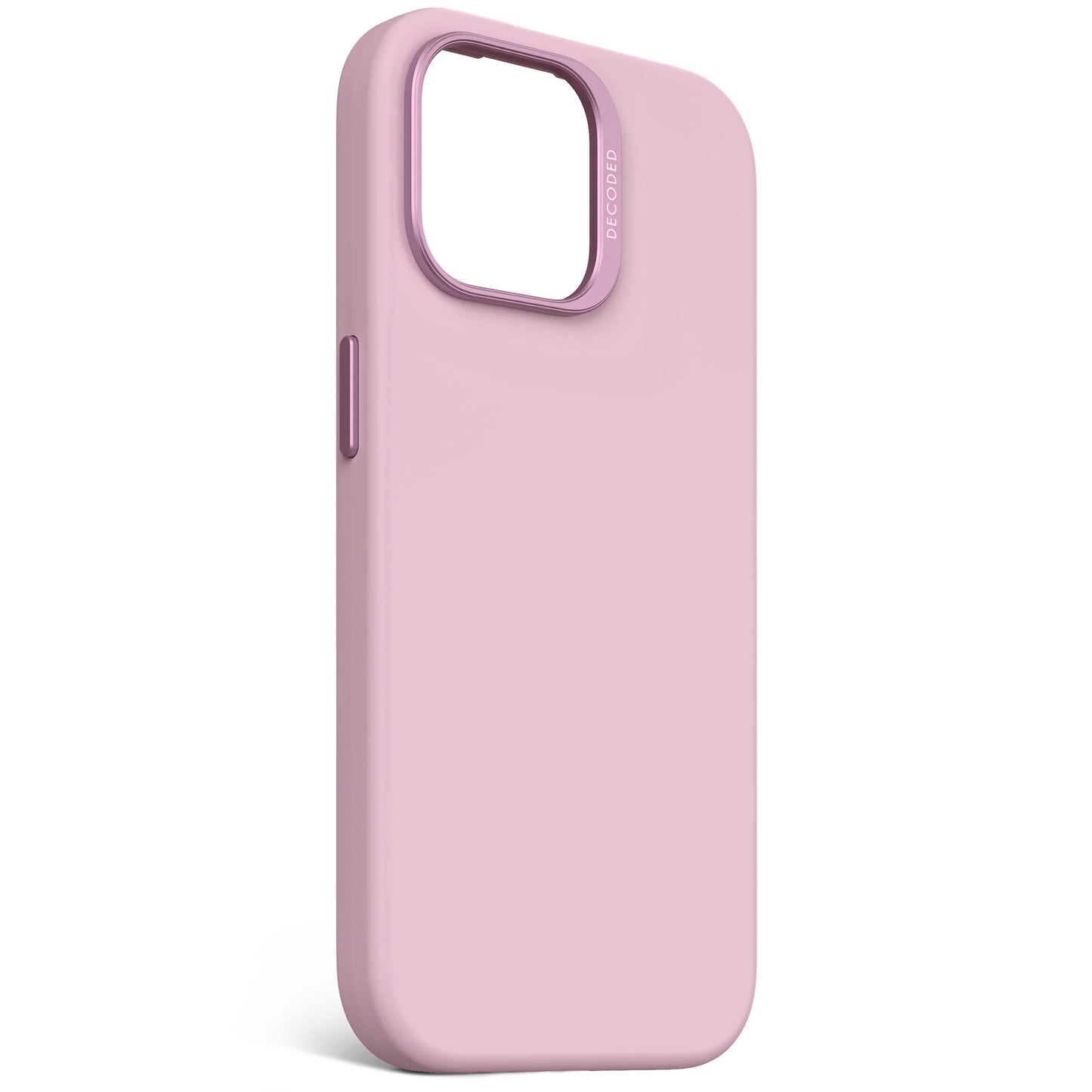 Decoded Antimicrobial Silicone Backcover voor iPhone 15 - Lila