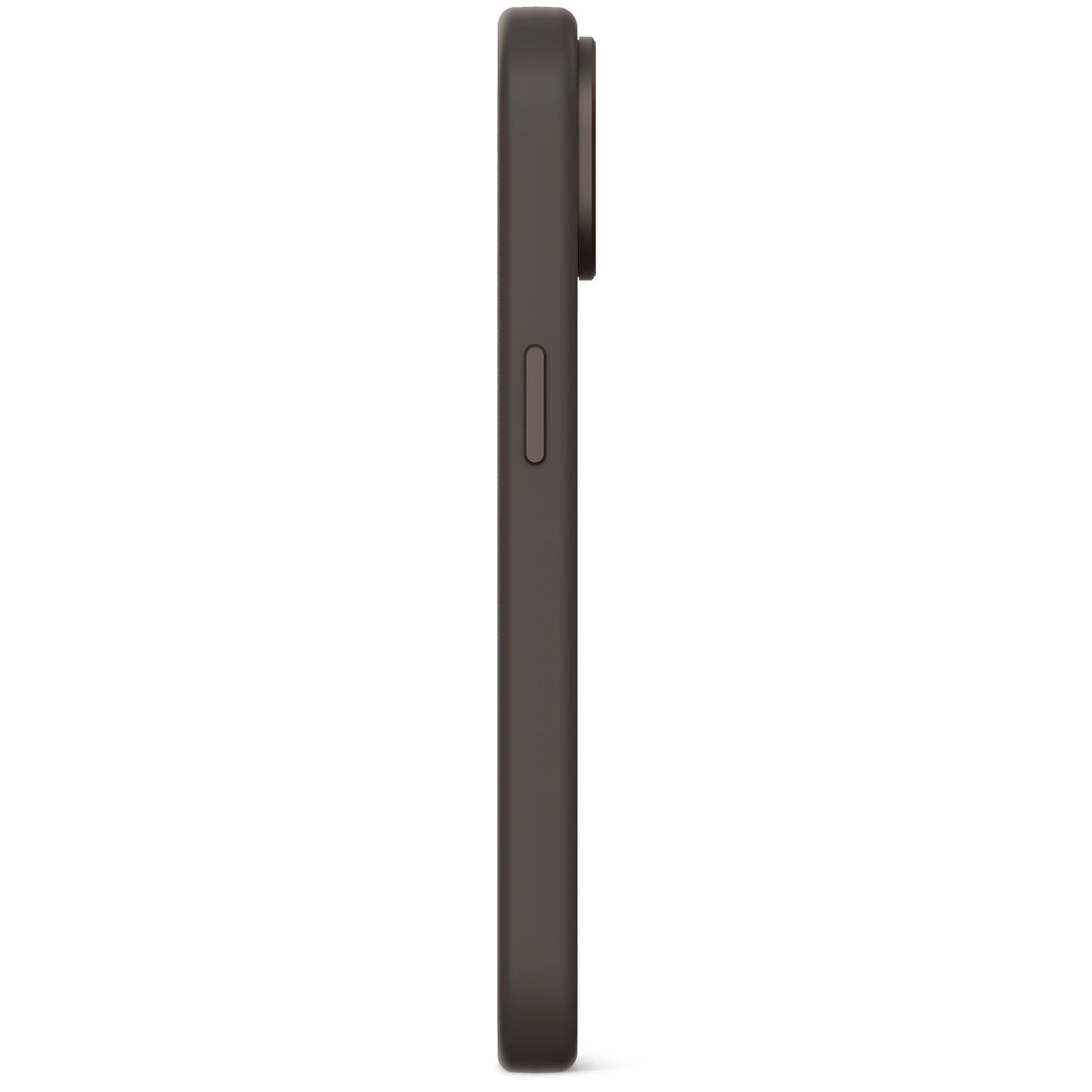Decoded Antimicrobial Silicone Backcover voor iPhone 15 - Phantom Zwart