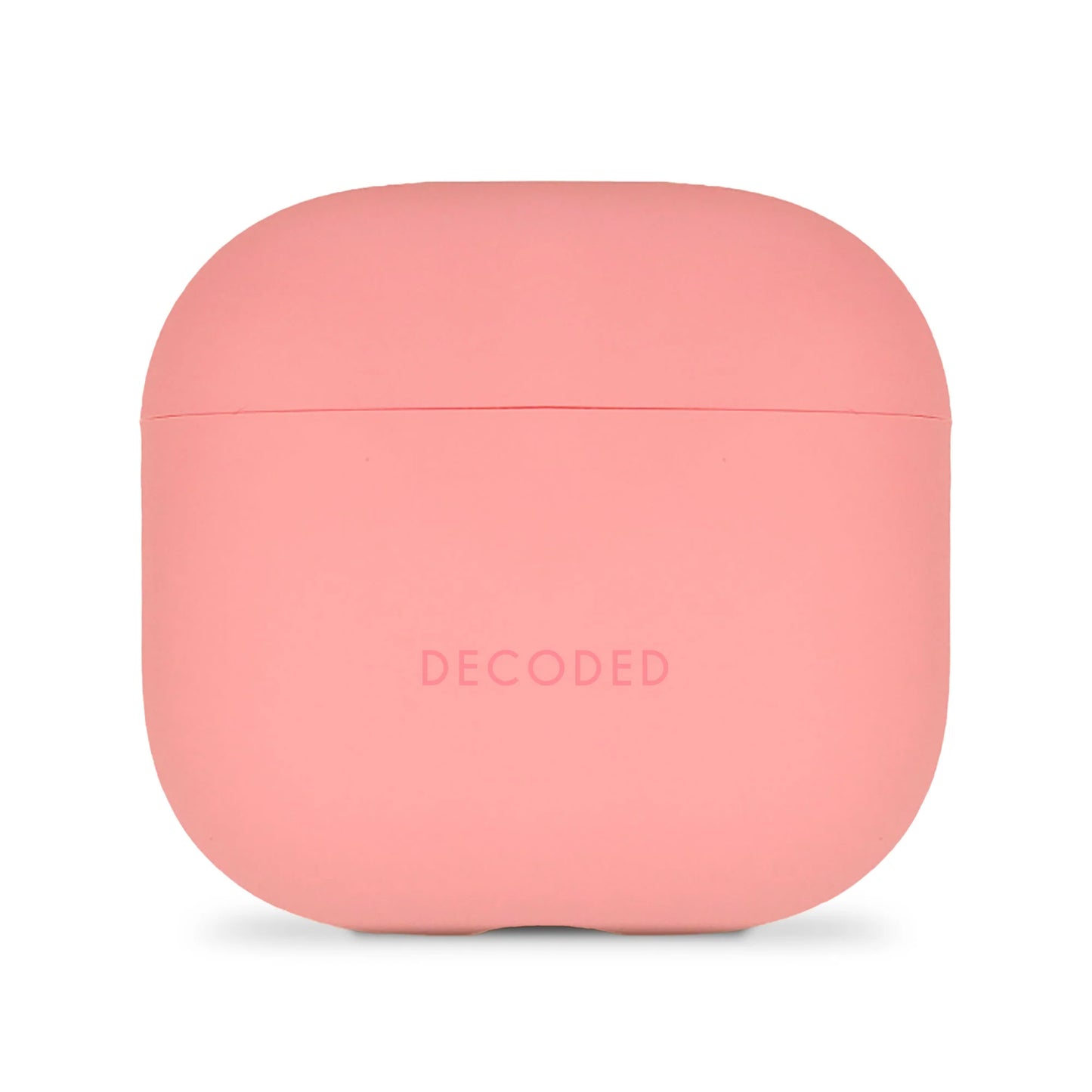 Decoded Silicone AirCase pour AirPods 4 - Rose