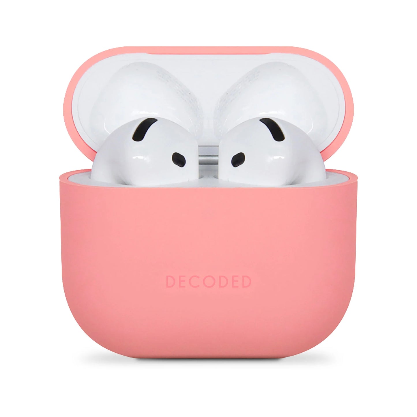 Decoded Silicone AirCase pour AirPods 4 - Rose
