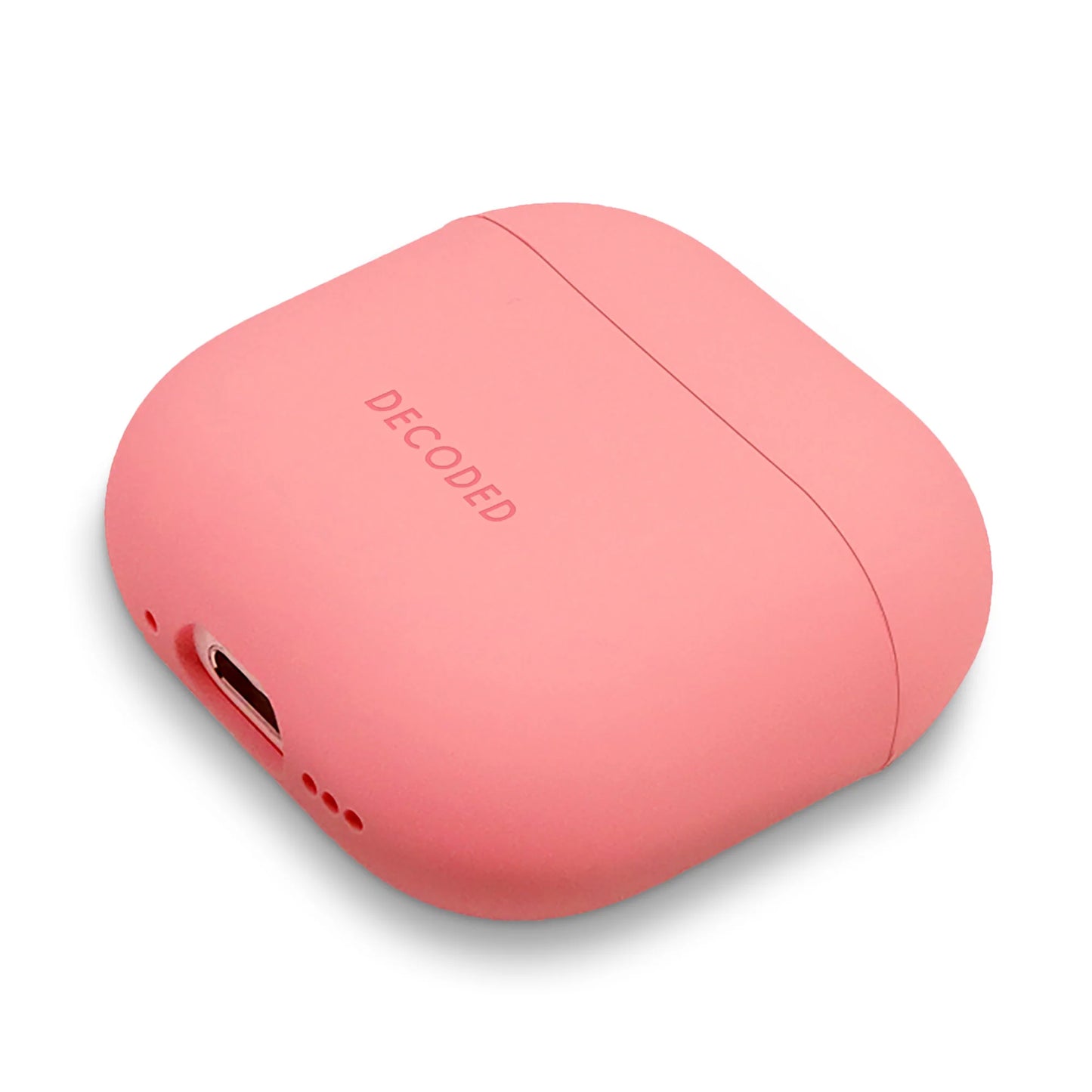 Decoded Silicone AirCase pour AirPods 4 - Rose