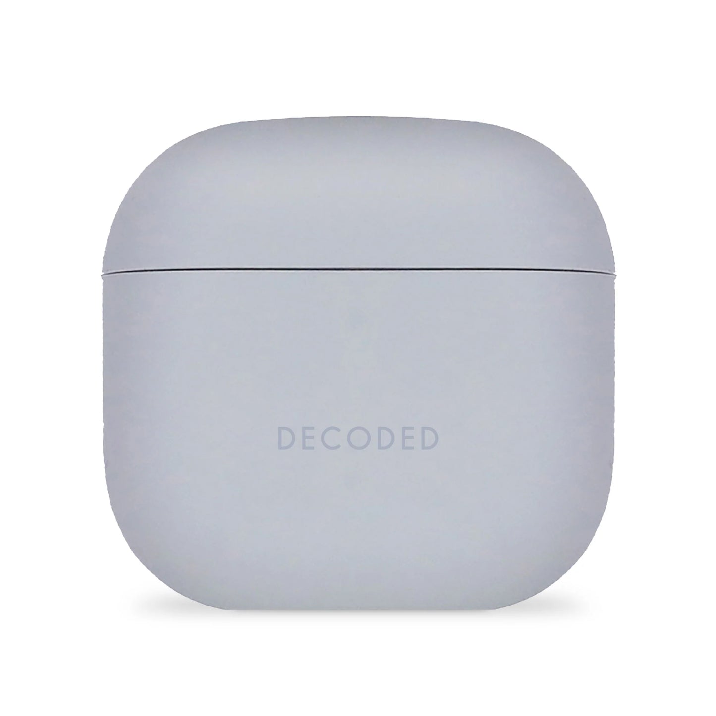 Decoded Silicone AirCase pour AirPods 4 - Gris