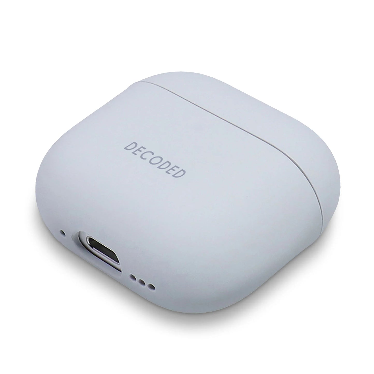 Decoded Silicone AirCase pour AirPods 4 - Gris