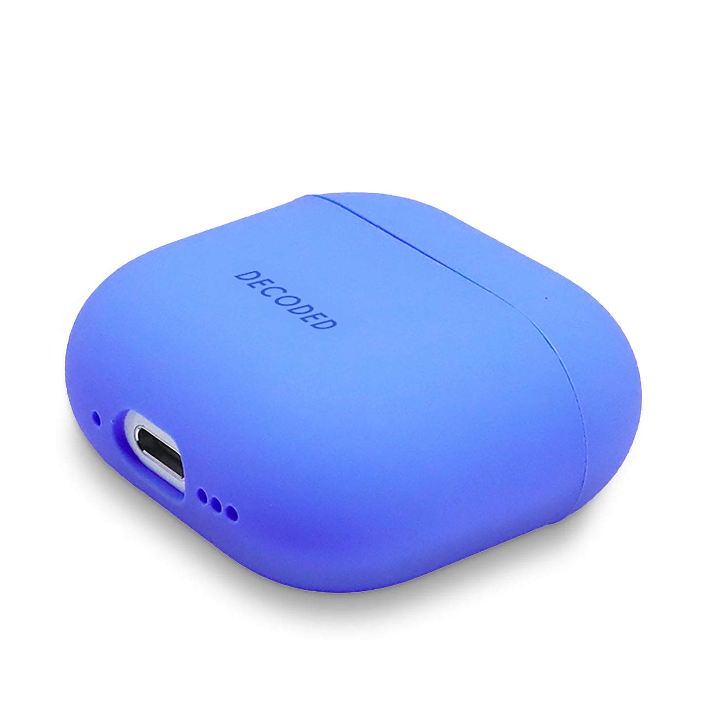 Decoded Silicone AirCase pour AirPods 4 - Bleu