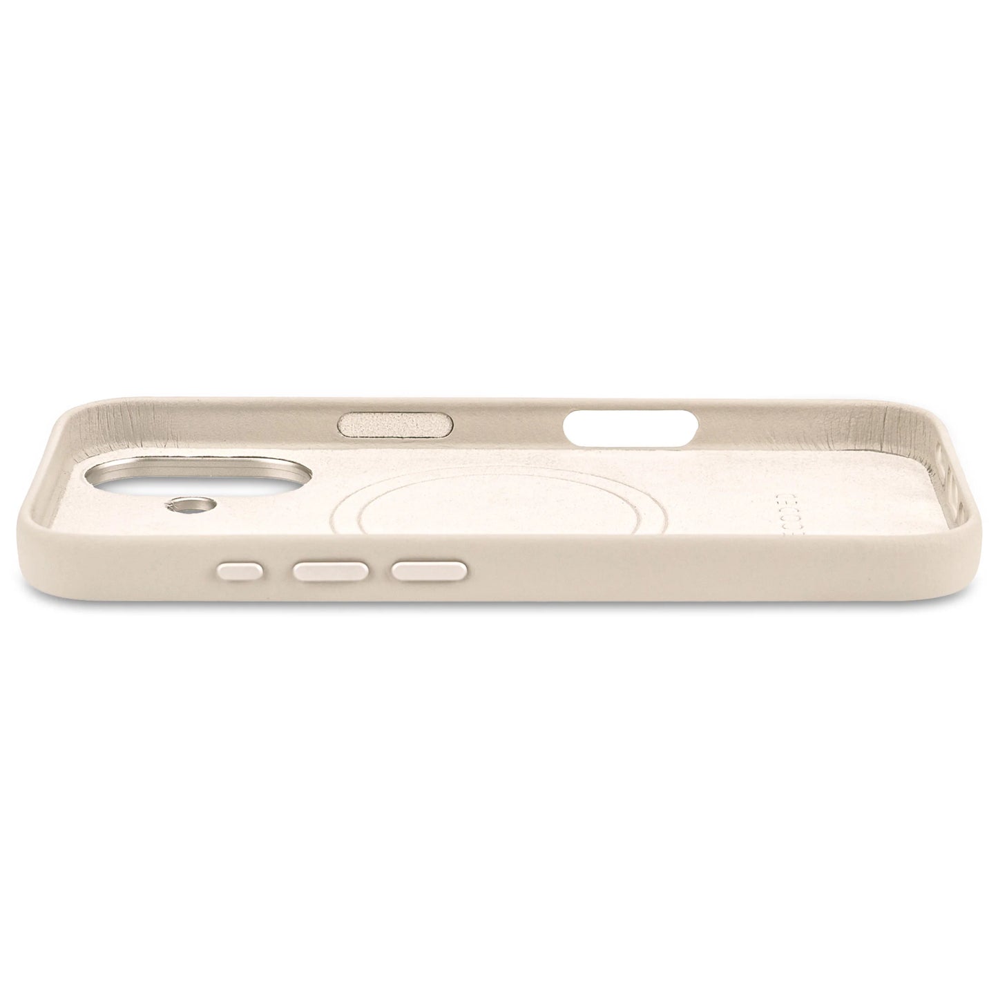 EOL Decoded Housse en cuir pour iPhone 16 - Argile