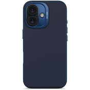 EOL Decoded Antimicrobial Silicone Backcover voor iPhone 16 - Marineblauw