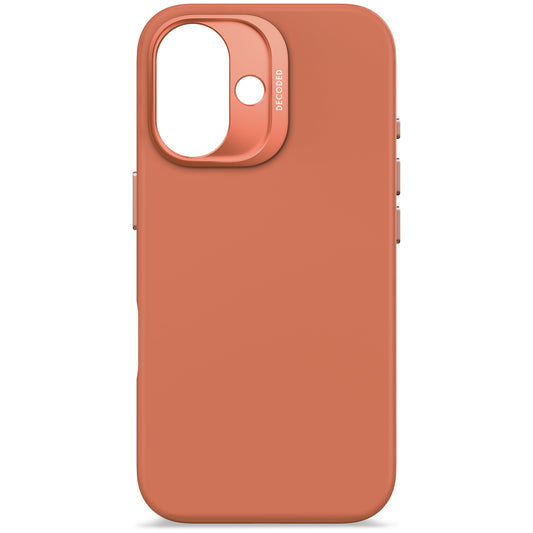 EOL Decoded Antimicrobial Silicone Backcover pour iPhone 16 - Terra
