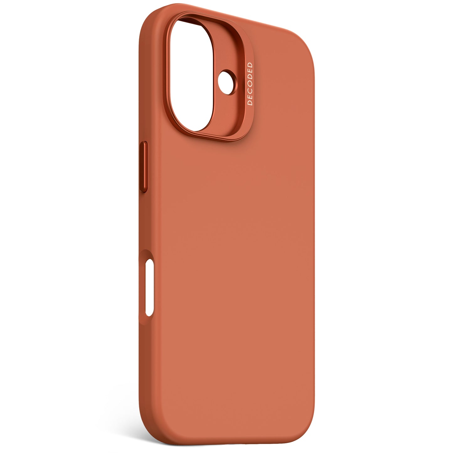 EOL Decoded Antimicrobial Silicone Backcover voor iPhone 16 - Terra