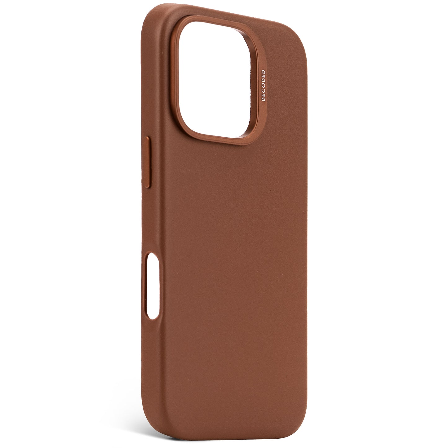 EOL Decoded Housse en cuir pour iPhone 16 Pro - Brun