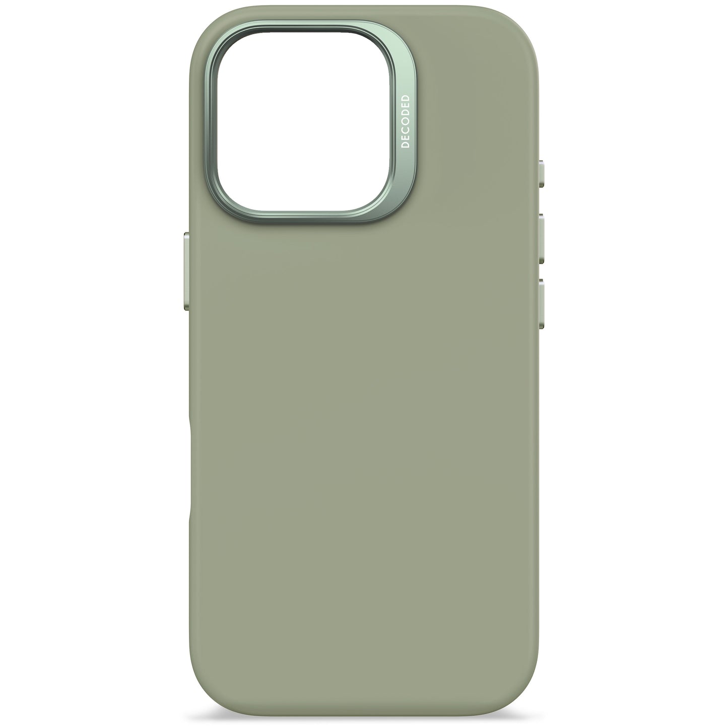EOL Decoded Antimicrobial Silicone Backcover voor iPhone 16 Pro - Jade