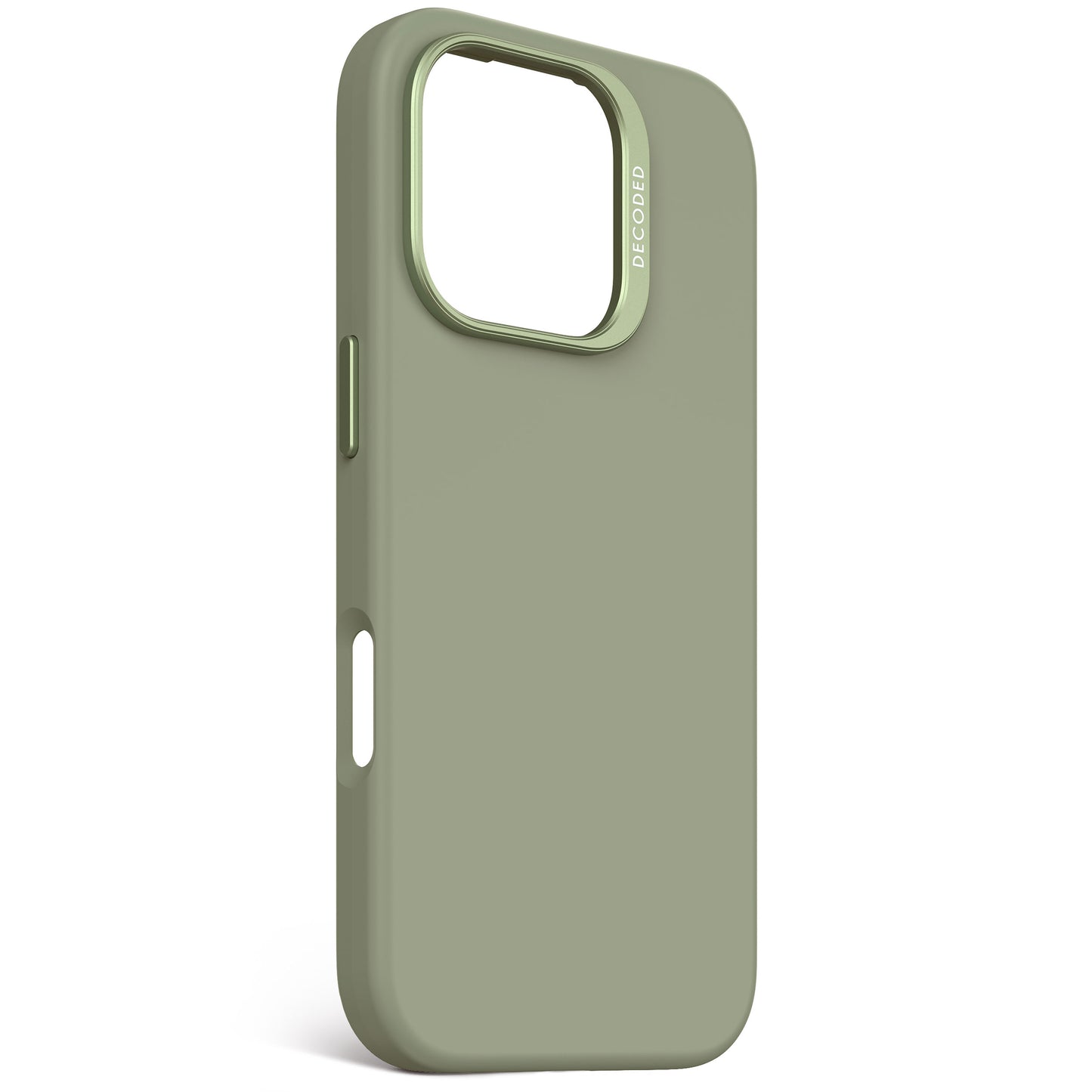 EOL Decoded Antimicrobial Silicone Backcover voor iPhone 16 Pro - Jade