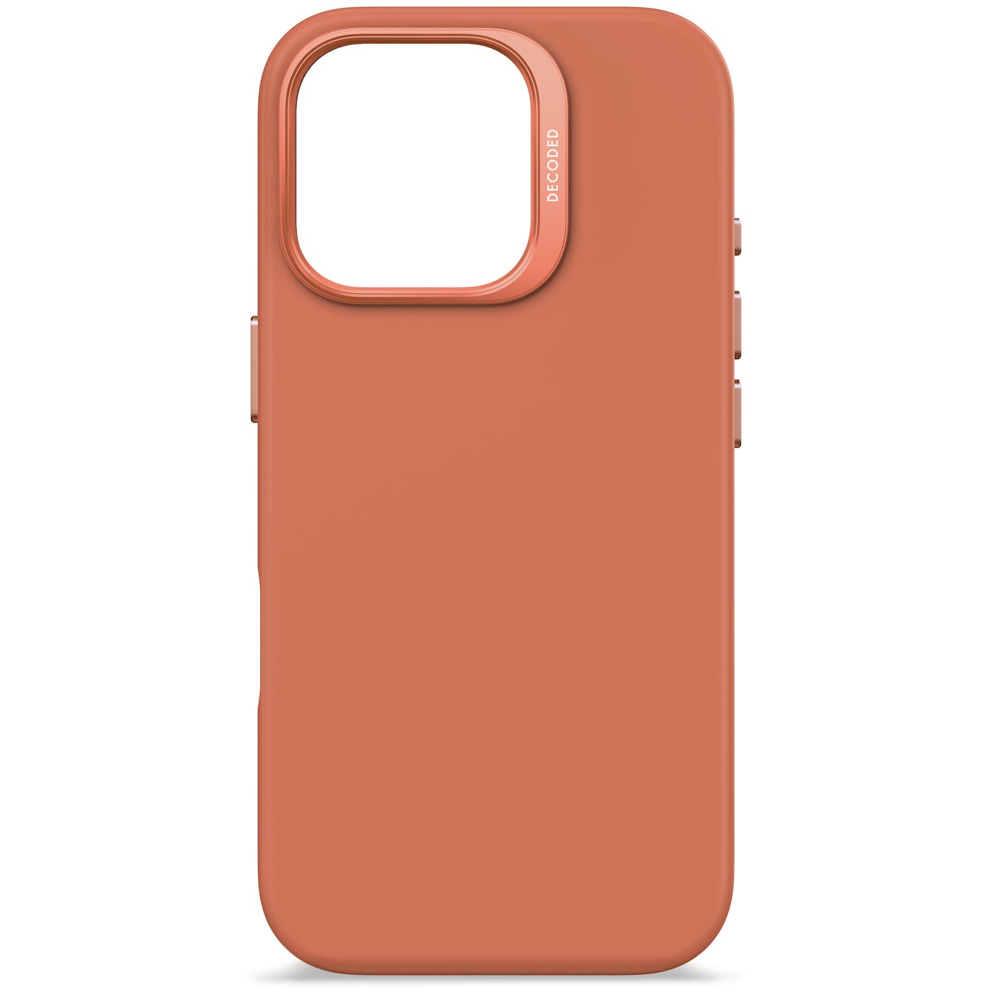 EOL Decoded Antimicrobial Silicone Backcover voor iPhone 16 Pro - Terra