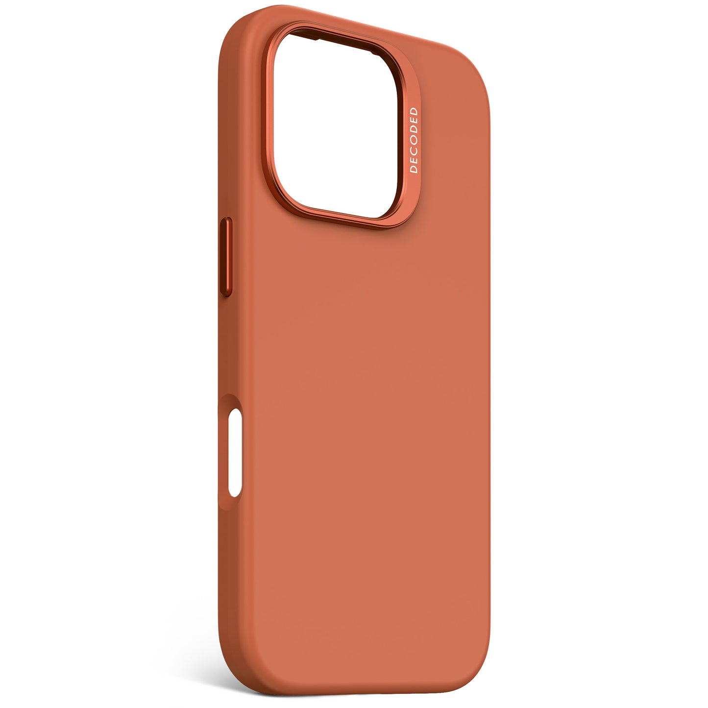 EOL Decoded Antimicrobial Silicone Backcover voor iPhone 16 Pro - Terra
