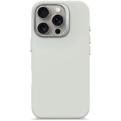 EOL Decoded Antimicrobial Silicone Backcover voor iPhone 16 Pro - Steengrijs